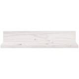 vidaXL Stenske police 2 kosa bela 50x11x9 cm trdna borovina | Shoptok.si