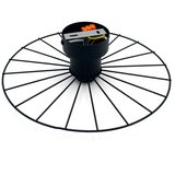  Zidna svetiljka MONTANA 1xE27/15W/230V prečnik 30 cm crna | Eponuda.com