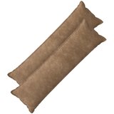  Presvlaka za jastuk 2 pcs HOUTEN Sivosmeđa 40 x 145 cm | shoptok.hr