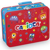 Carioca 80-delni komplet barvnih flomastrov v kovinski škatli - | Shoptok.si