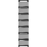  Stalak za cipele 8 slojeva sivi 54x28x124 cm netkana tkanina | Eponuda.com