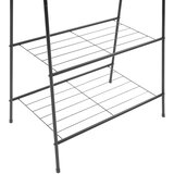  Stalak za odjeću 59 x 35 x 150 cm crni | shoptok.hr