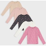 Sinsay Paket od 5 majica s dugim rukavima | shoptok.hr
