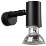 Tri O Mat crna zidna lampa (duljina 10 cm) Lorenzo - Cijene