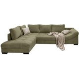 MID.YOU KOTNA SEDEŽNA GARNITURA, rebrasti žamet olivno zelena | Shoptok.si