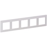 Legrand 754005 - Okvir za prekidače VALENA LIFE 5P, beo Cene
