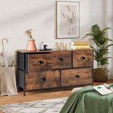  Dvoetažna rustikalna komoda s 5 ladica | shoptok.hr