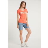 Mustang Majice s kratkimi rokavi Alexia Oranžna | Shoptok.si