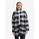 Tom Tailor Dark blue women's checkered cardigan - Women's | Shoptok.si