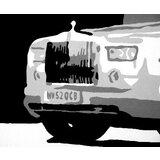  Ručno slikane slike na platnu na platnu POP Art BENTLEY 3-dijelna () | shoptok.hr