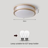 Brilagi plafonsko svetlo elaro 2xE27/40W/230V prečnik 26 cm zlatno | Eponuda.com