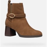 Geox Brown women's ankle boots Walk Pleasure 55 - Women's | Shoptok.si