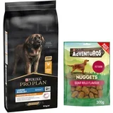 PURINA suha pasja hrana 14 kg + Adventuros Nuggets priboljški 300 g gratis! - Large Robust Adult Everyday Nutrition