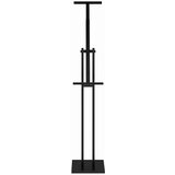  Stalci za sajmove 2 pcs Crna 26.5 x 26.5 x 127 cm Željezo Slike