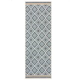 Flair Rugs Žuti /plavi unutarnji i vanjski tepih 80x230 cm Zia Trellis – Cijene