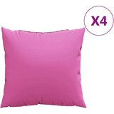  Jastučići za raspršenje 4 pcs Ružičasta 50 x 50 cm Poliester - Ružičasta 50 x 50 cm | shoptok.hr