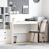 vidaXL Pisaći Stol Bijeli Iverica 100 x 50 x 76 cm Pohrana Pisaći stol | shoptok.hr