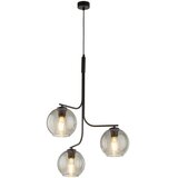  Luster na sajli CESAR 3xE27/15W/230V crna/zadimljeno siva | Eponuda.com