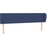vidaXL Vzglavje z ušesi modro 203x23x78/88 cm blago, (20932647) Cene