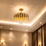 Brilagi plafonski luster cristal 5xE14/40W/230V prečnik 38 cm | Eponuda.com