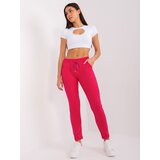 RELEVANCE Sweatpants-RV-DR-8694.37-fuchsia | Shoptok.si