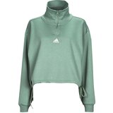 Adidas Puloverji 1/4 Zip SILGRN Zelena | Shoptok.si