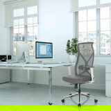 MID.YOU Pisarniški Stol Azurro W, Siva | Shoptok.si