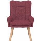  Fotelja Vinska crvena 63 x 67 x 94 cm Tkanina i šperploča | shoptok.hr