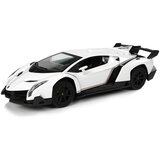  Licencirani auto na daljinsko upravljanje Lamborghini Veneno 2.4 G sa efektima - bijeli | shoptok.hr