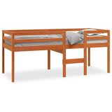  Visoki krevet voštano smeđi 90 x 200 cm od masivne borovine | shoptok.hr