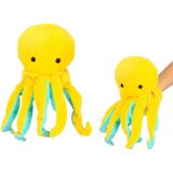 Plišana igračka Hobotnica 25 cm - žuta | Shoptok.si