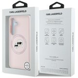 Karl Lagerfeld Originalen ovitek MagSafe Samsung Galaxy S25 Ultra 5G - Heads - roza - KLHMS25LSKCHTCP | Shoptok.si