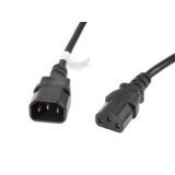 Lanberg Kabel Alargador Alimentacion CPU IEC320 C13 H/IEC320 C14 M VDE 3M, (21091079) | Shoptok.si