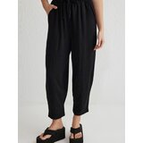 Trendyol Ženske pantalone TWOSS25PL00027, Crne | Eponuda.com