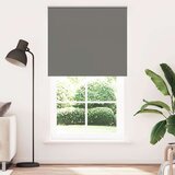 vidaXL Rolo zavjesa Blackout siva 130x210 cm Širina tkanine 126,6 cm | shoptok.hr