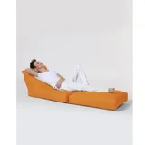 Sofa Bed Pouf - Orange Orange Garden Bean Bag