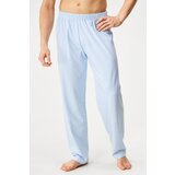 MEN-A Bombažne pižama hlače Blue Dream | Shoptok.si