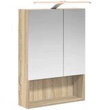 Kupaonski ormar s ogledalom Sonoma hrast 50 x 14 5 x 70 cm | shoptok.hr