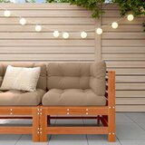  Vrtni kotni kavč Masivna borovina Voskan Rjava, (5000269741) | Shoptok.si