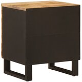  Noćni ormar Smeđa 40 x 33 x 46 cm Čvrsto drvo manga | shoptok.hr