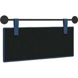  Držeće uzglavlje Zidne Prugasti Plava 110 x 55 x 5 cm tkanina - Plava 100 cm bez LED | shoptok.hr