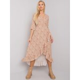 Och Bella Dress-TW-SK-BI-24502-3.46P-beige | shoptok.hr