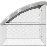  Kavez za piliće Srebrno 2 x 2 x 2 m Cinkani čelik | shoptok.hr