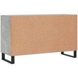  Komoda siva boja betona 100x36x60 cm od konstruiranog drva | shoptok.hr