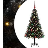 Božićno drvce Crna 150 cm PVC | shoptok.hr