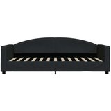 vidaXL Dnevni krevet crni 90 x 200 cm od tkanine | shoptok.hr