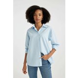 Defacto Oversize Fit Shirt Collar Oxford Long Sleeve Shirt cene