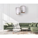  Duolla - Visilica na sajli PARIS 1xE27/15W/230V Ø 40 cm srebrna/zlatna | Eponuda.com