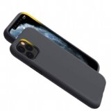 Onasi liquid silikonski ovitek za iPhone 7 / 8 / SE 2020 - črn | Shoptok.si