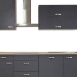 Flex-Well Kuhinjski Blok Z Aparati Shadow, Siva, Barva Hrasta | Shoptok.si